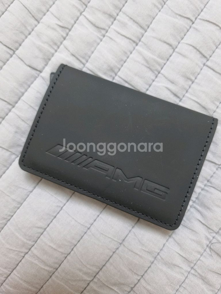 벤츠 amg 카드지갑 + 소가죽 키 케이스--1