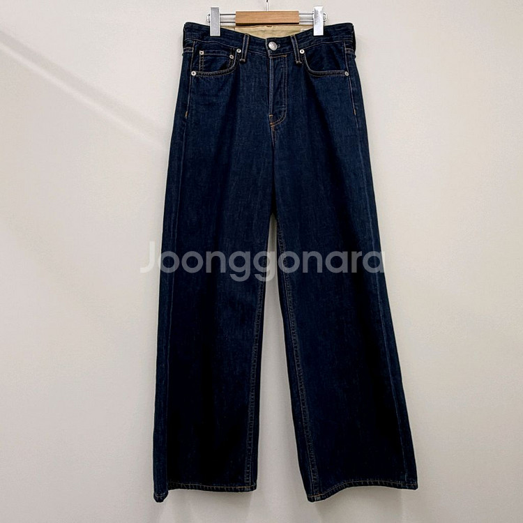 랙앤본 마야 하이라이즈 앵클 와이드 팬츠--0