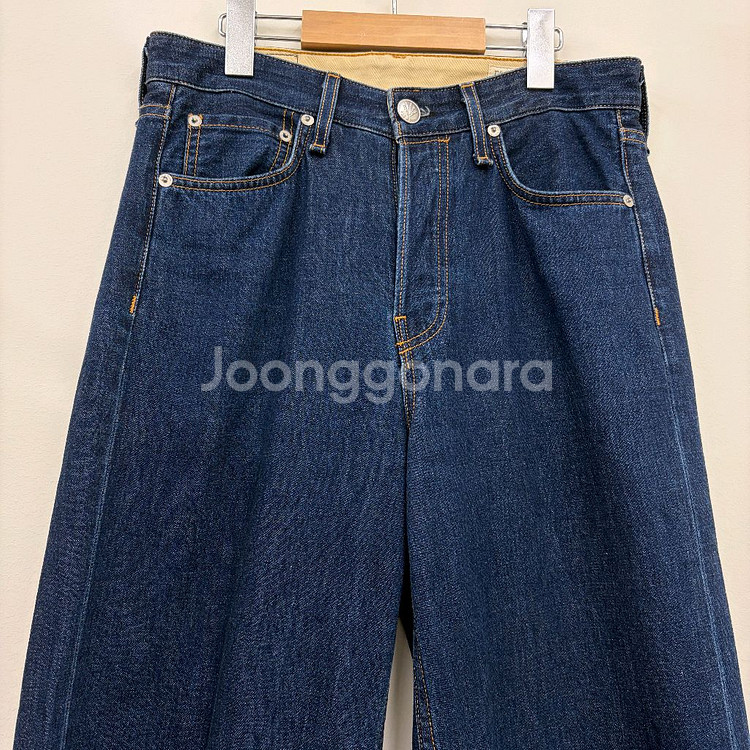 랙앤본 마야 하이라이즈 앵클 와이드 팬츠--1