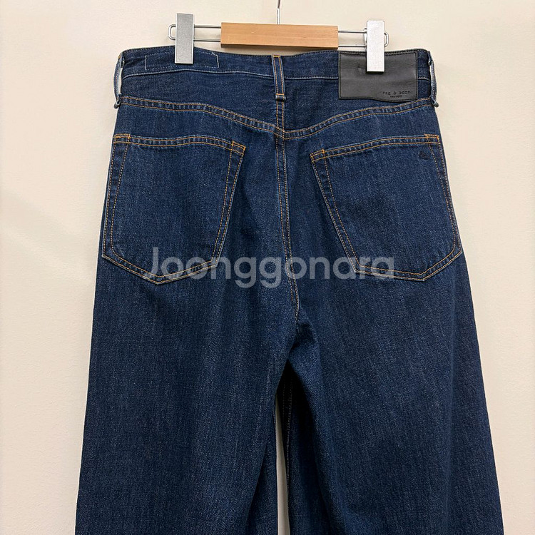 랙앤본 마야 하이라이즈 앵클 와이드 팬츠--4