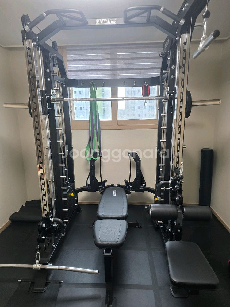 (홈짐)제너럴라인 펜타곤 스미스머신--0