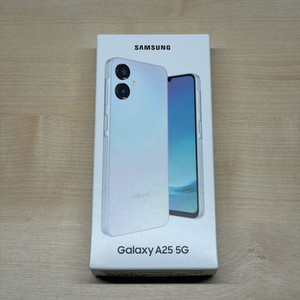삼성 갤럭시 A25 5G 화이트 일본판 미개봉
