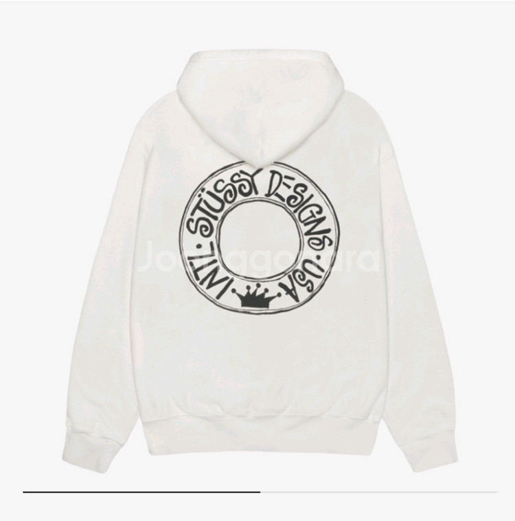 스투시 부아나 피그먼트 다이드 후드 내추럴--0