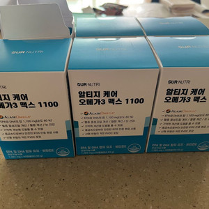 아워뉴트리 알티지 케어 오메가3 맥스 1100