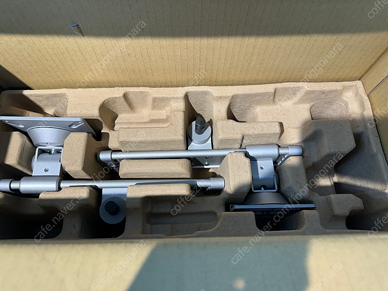 펠로우즈 라이징 듀얼 슬라이더 모니터암 애쉬그린 이미지