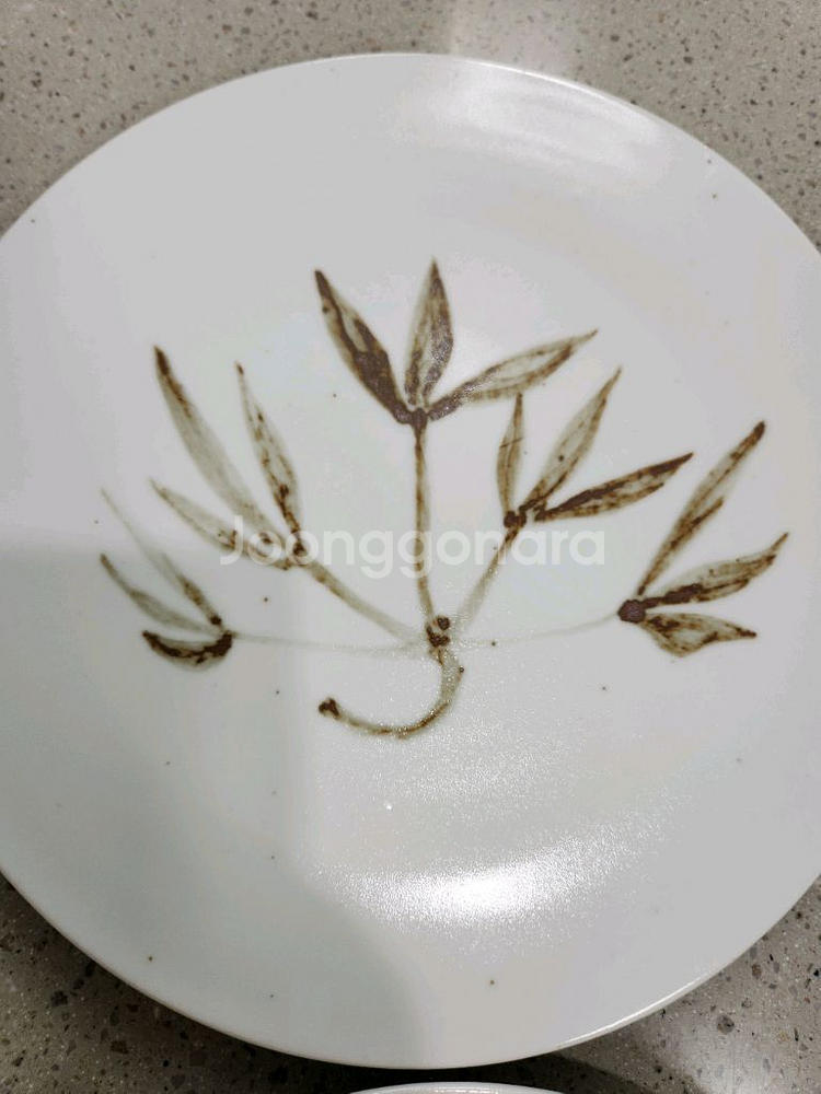 토전우일요 초화문 평접시--5