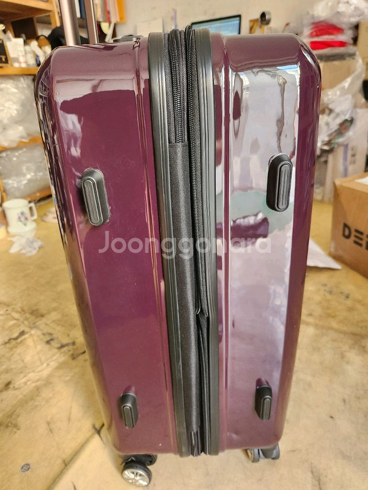 엘르 캐리어 보라색 여행가방--1