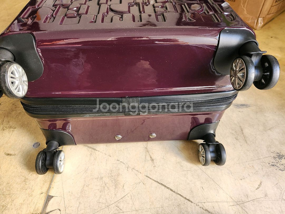 엘르 캐리어 보라색 여행가방--3