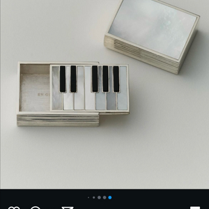 [새상품]앙스모멍 피아노 케이스(실버925)