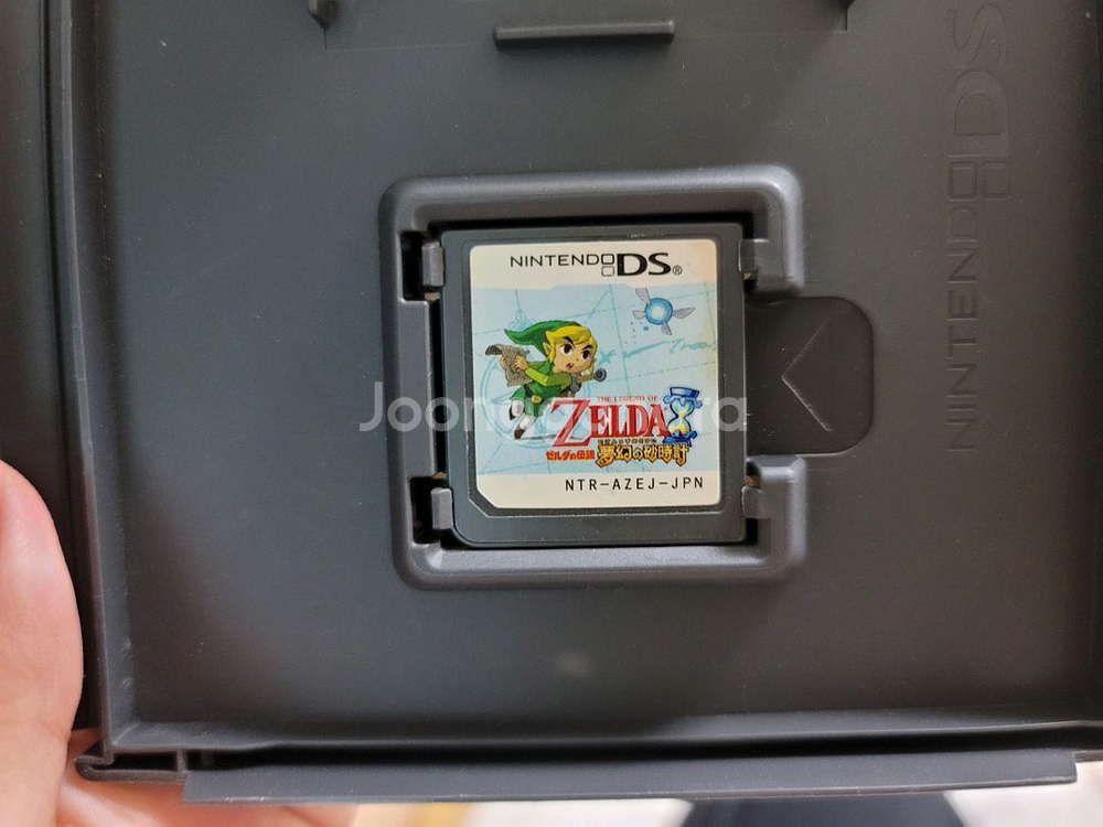 젤다의 전설 몽환의 모래시계(설명서 없음) 팝니다.--2