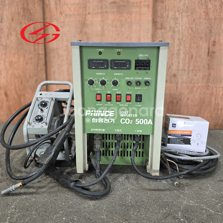 한흥전기 인버터 CO2용접기 500A--0