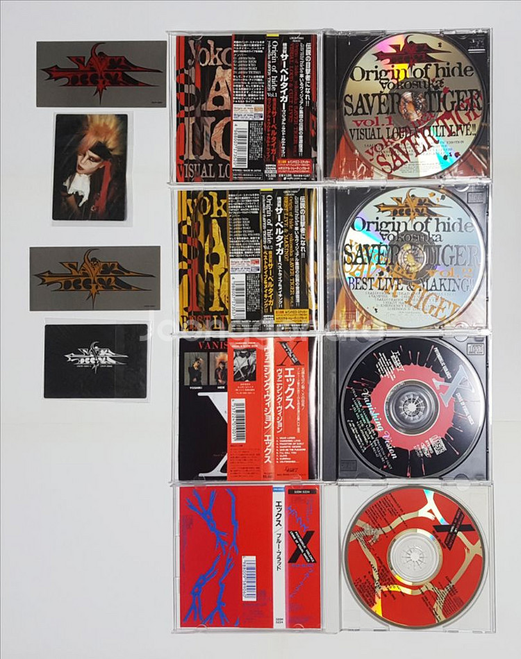 초기 X JAPAN CD 판매 엑스제펜 엑스재팬--0