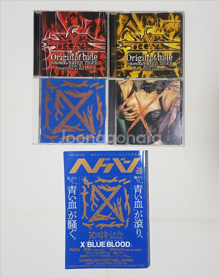 초기 X JAPAN CD 판매 엑스제펜 엑스재팬--1