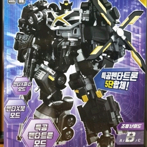 (새상품)미니특공대 펜타트론 펜타x봇 블랙에디션 리미