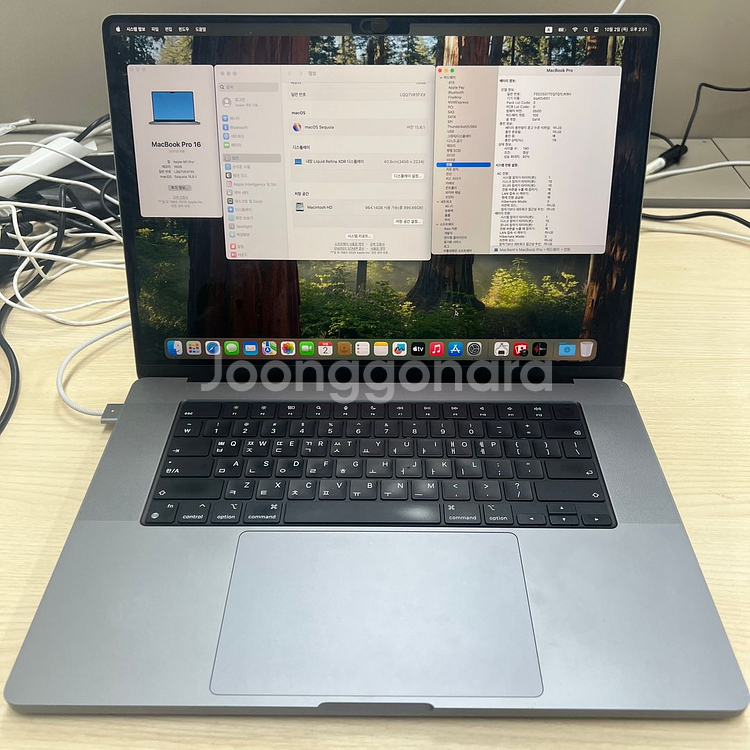 맥북프로16인치 M1Pro 10/16/16GB/1TB--0