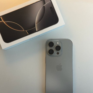 아이폰 16프로 네추럴티타늄 256GB(셔터음X)