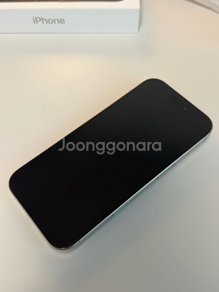 아이폰 16프로 네추럴티타늄 256GB(셔터음X)--6