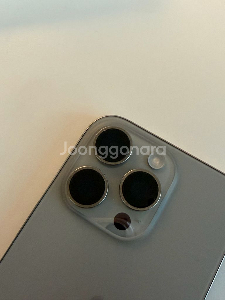 아이폰 16프로 네추럴티타늄 256GB(셔터음X)--5
