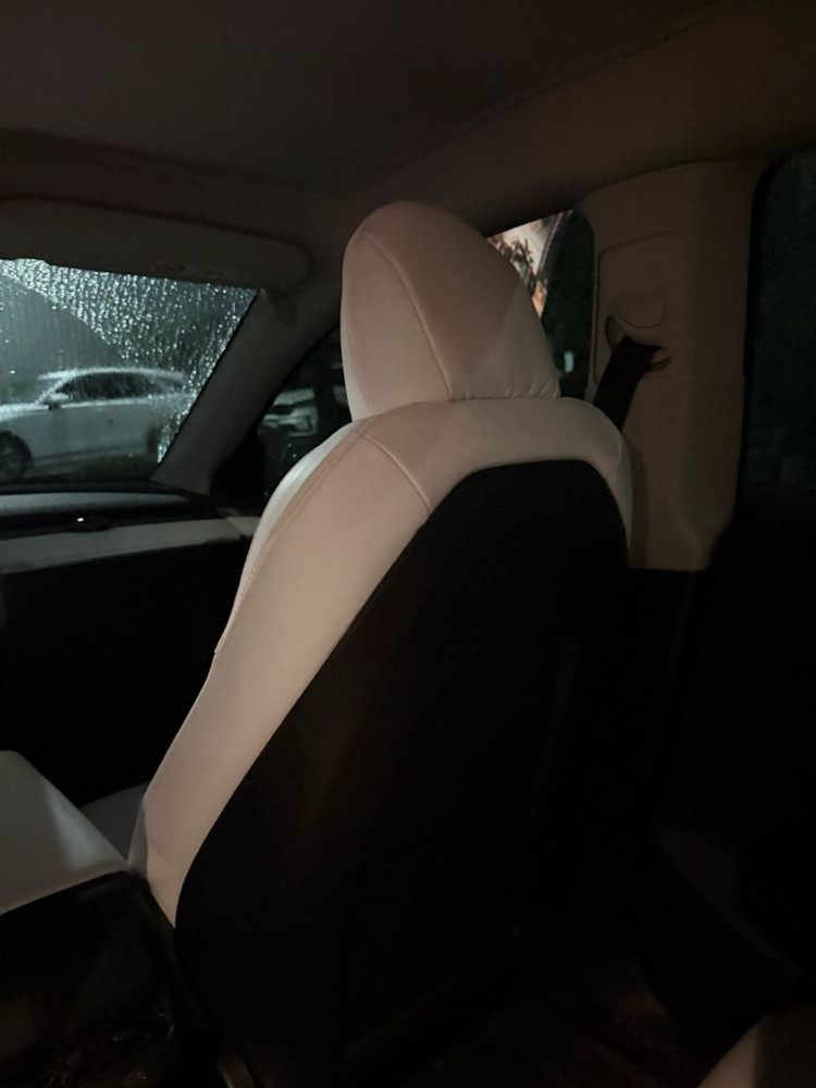 테슬라 모y 8방오 화이트시트커버--1