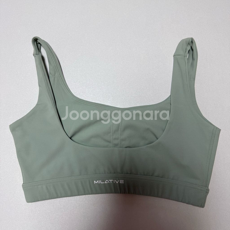 밀라티브 쫀득 브라탑 민트,아이보리 M 폴웨어--2