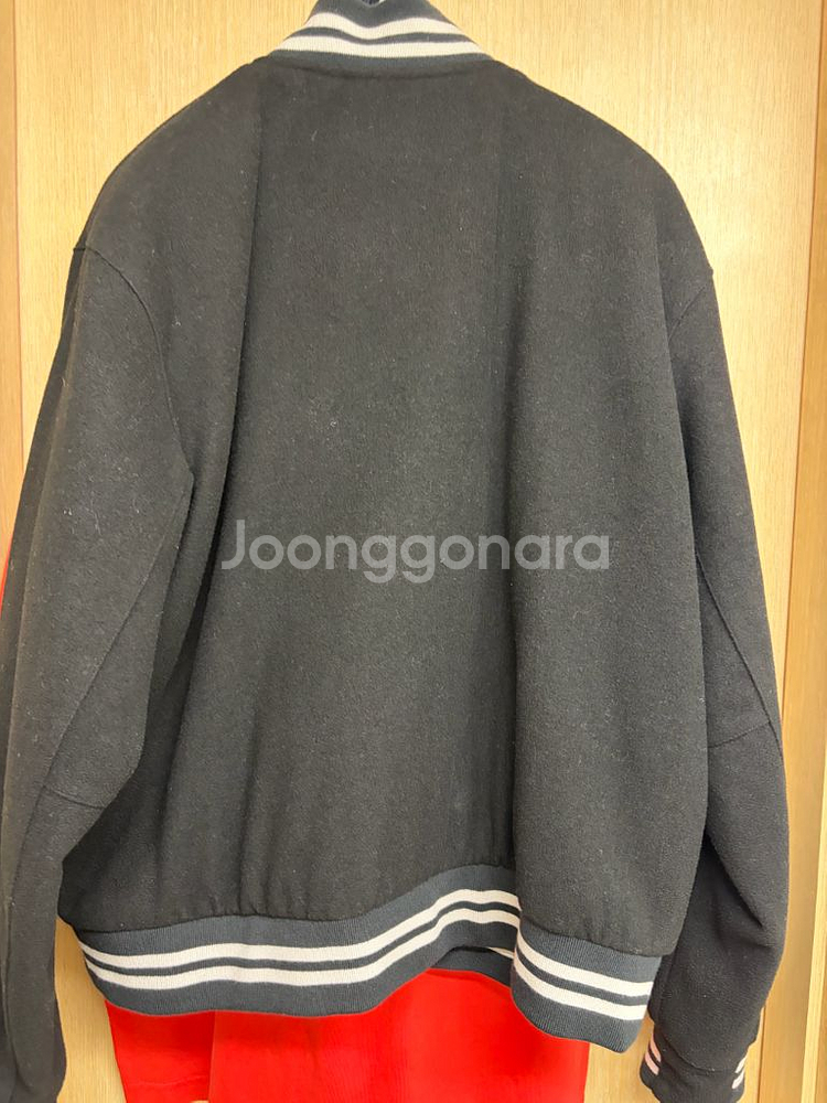 나이키 바시티 자켓 블랙 L--2