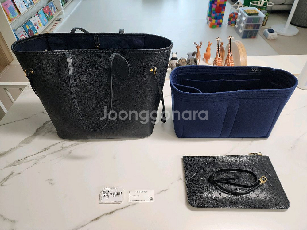 루이비통 네버풀MM 앙프렝뜨--0