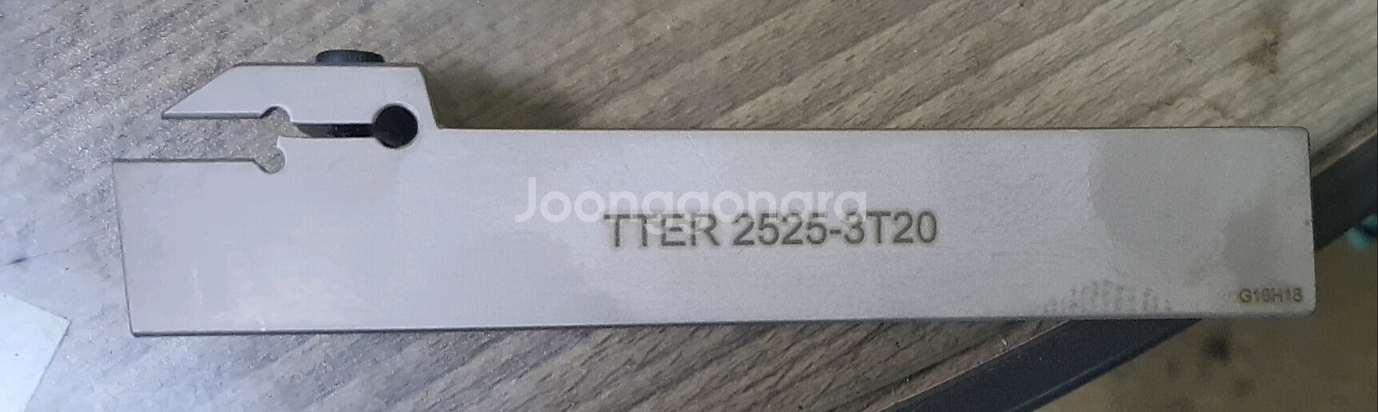 3mm 홈 바이트 홀더 2525-3T20 TTER 팜--0