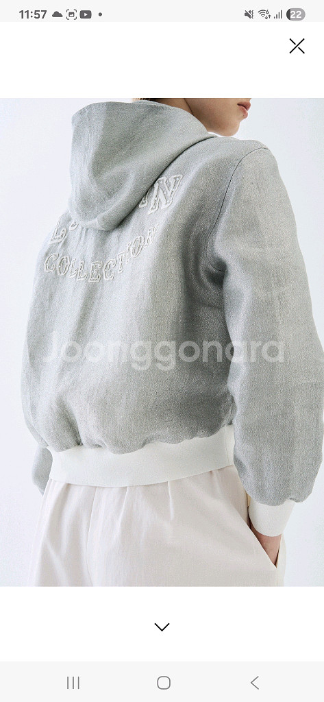 랑방컬렉션 후드점퍼(24년 백화점상품)--2