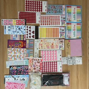 다꾸 스티커 및 다꾸 용품 일괄 팝니다