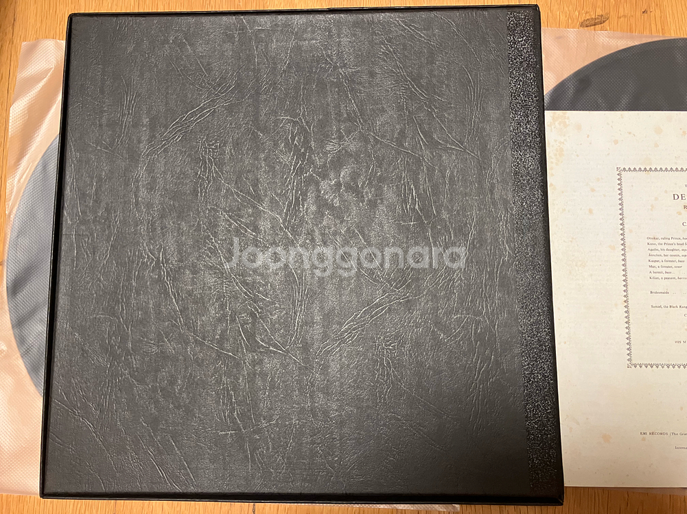 EMI 베버 마탄의 사수 2LP 박스 세트--1