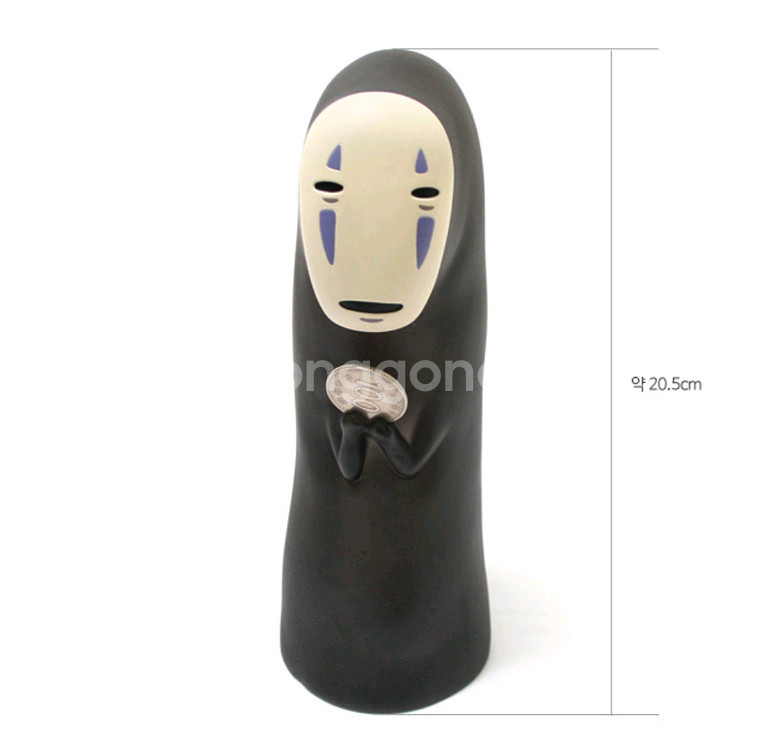 [새상품] 지브리 스튜디오 정품 가오나시 저금통--0