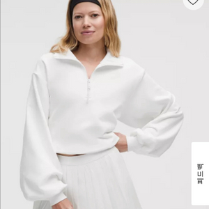 룰루레몬 하프집 Cotton Terry Half Zip