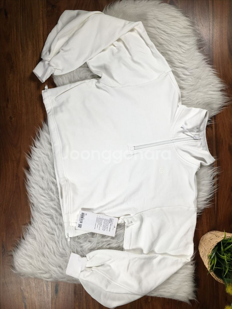 룰루레몬 하프집 Cotton Terry Half Zip--7