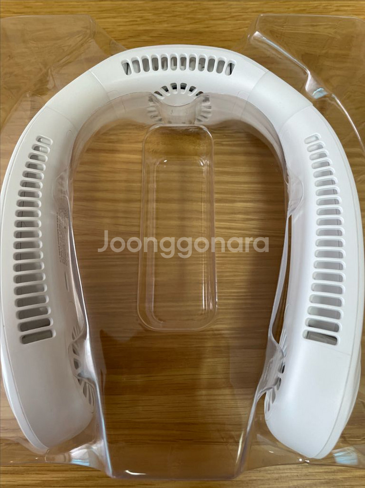 오아 넥밴드 무선 휴대용 목걸이 선풍기--4