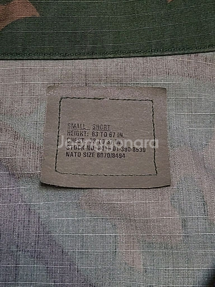 미군 우드랜드 BDU 상의 스몰숏--6
