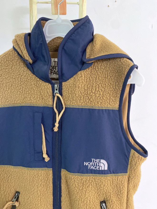 (85)노스페이스화이트라벨여자뽀글이후드조끼--1