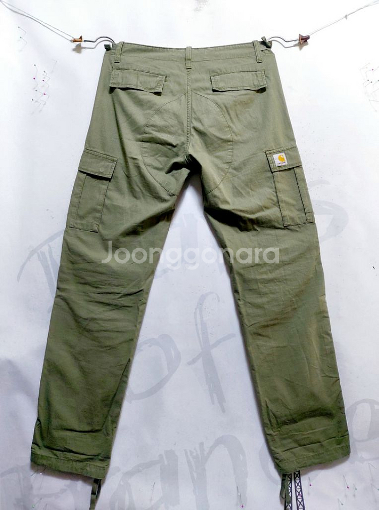 칼하트WIP 남성카고팬츠30-32/카고바지--0