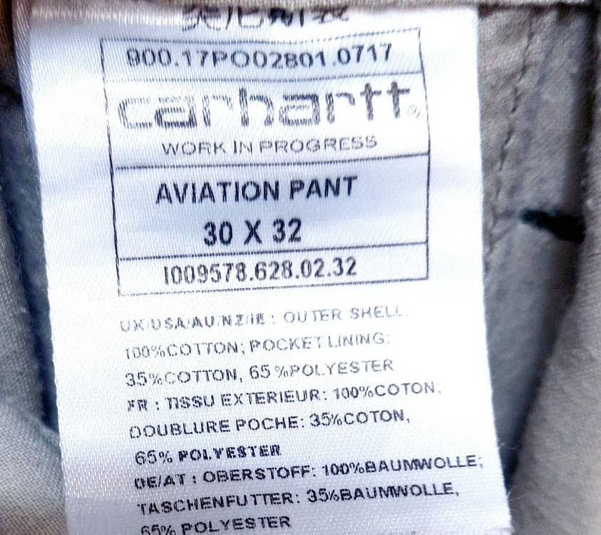 칼하트WIP 남성카고팬츠30-32/카고바지--5