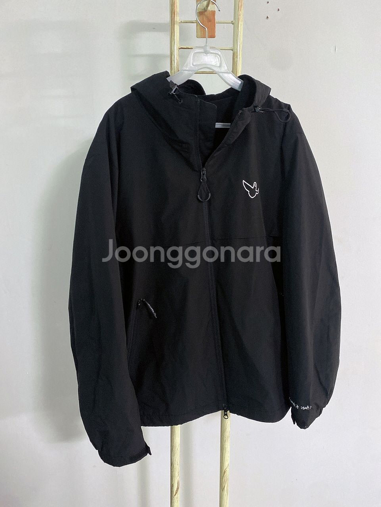 (L)마크곤잘레스남자오버핏기모후드바람막이자켓--0