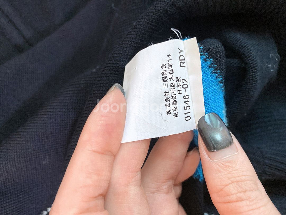 (L)버버리골프남자아가일패턴니트조끼--6