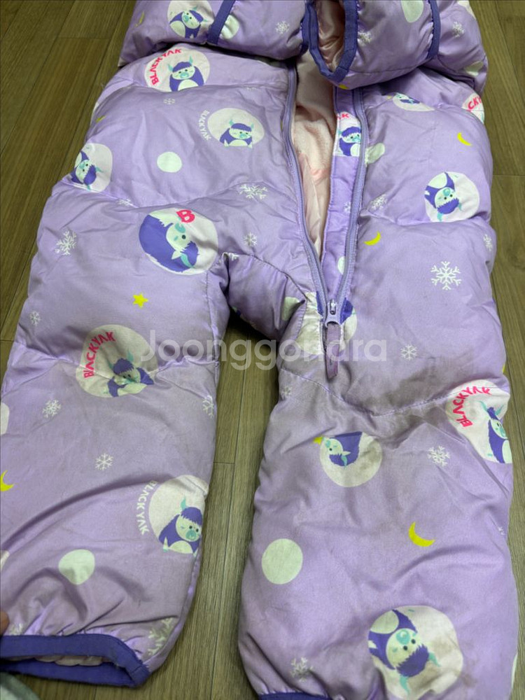 블랙야크 유아동 패딩 우주복 18M--2