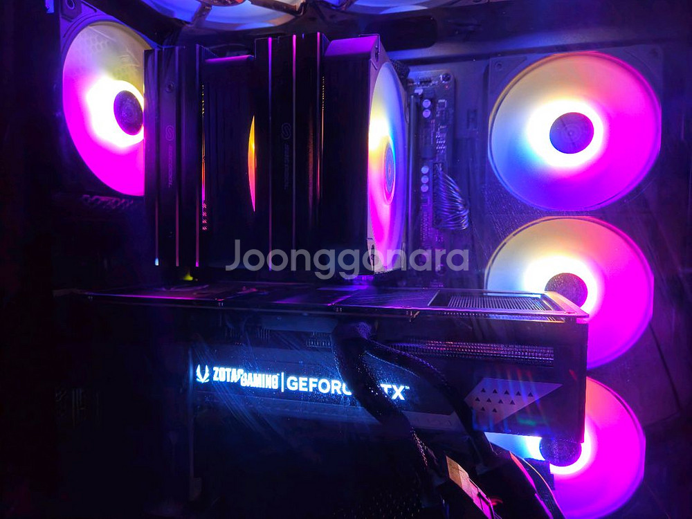 조텍 RTX4070ti SUPER 솔리드 OC 중고--3