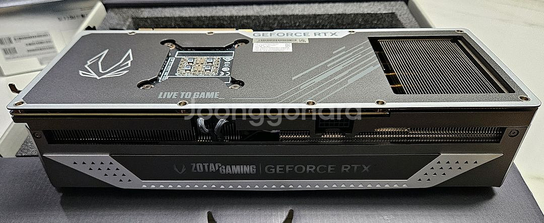 조텍 RTX4070ti SUPER 솔리드 OC 중고--2