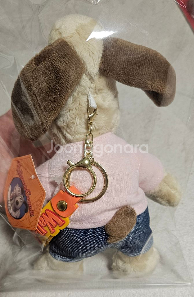 그로밋인형 키링--1