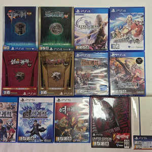 [일괄판매] PS4/PS5 영웅전설 궤적 시리즈 컬렉션