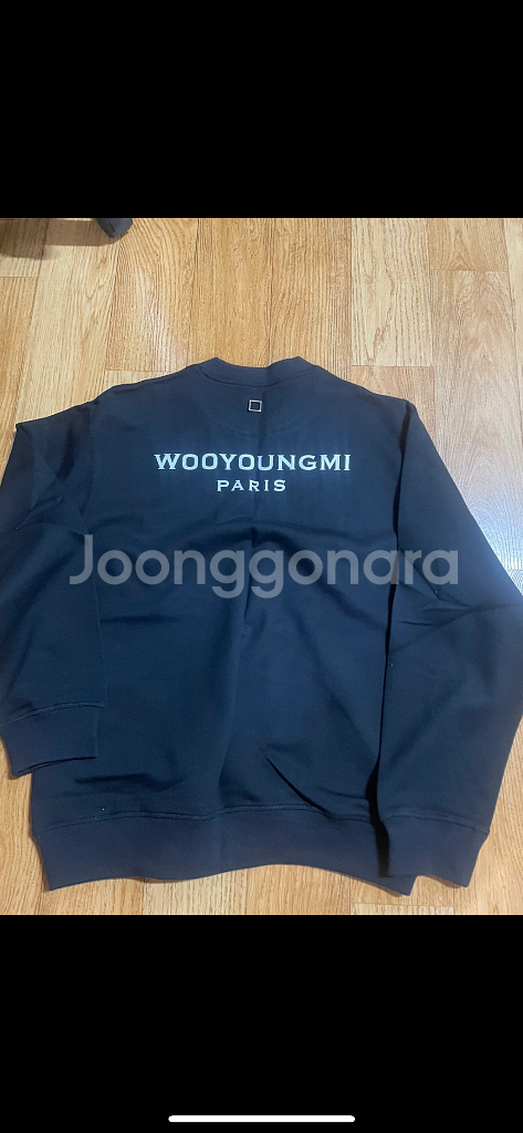 (정품) 우영미 백로고 맨투맨 48--1