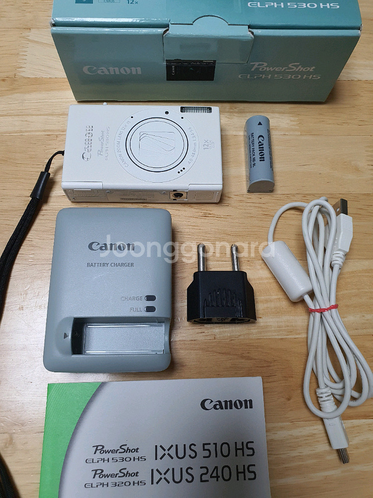 [민트,희귀]canon IXUS510HS익서스510풀박--8