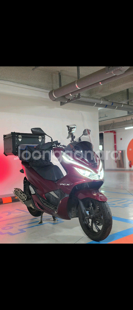 혼다 pcx125 20년형 배달대행셋팅 급매--1