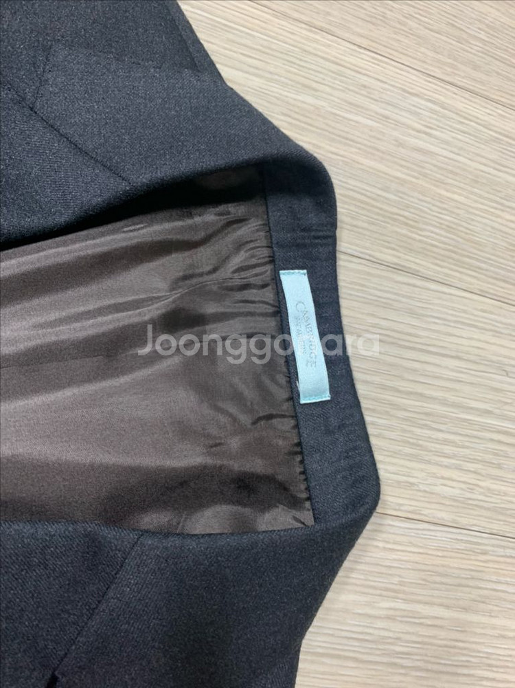 캠브리지멤버스 차콜그레이 블레이져 자켓 울캐시미어원단--16