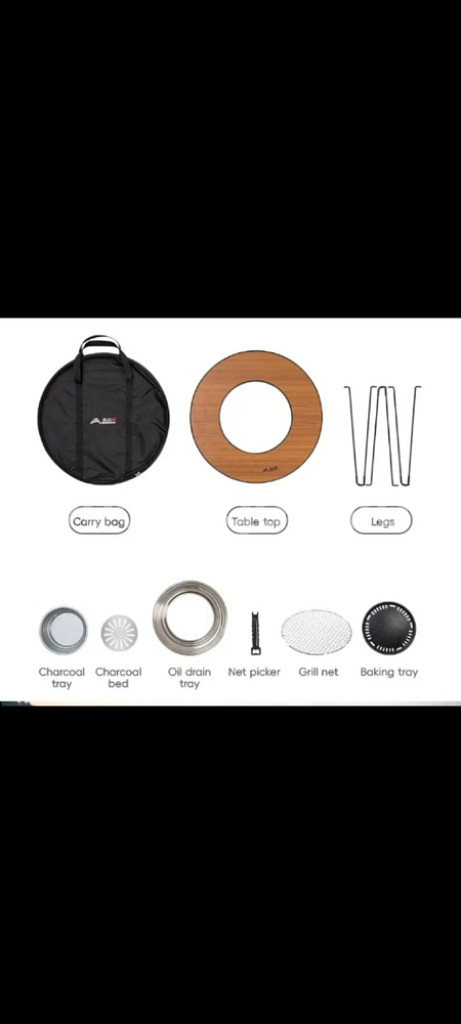 [$새제품]캠핑버너화로대 바베큐그릴--8